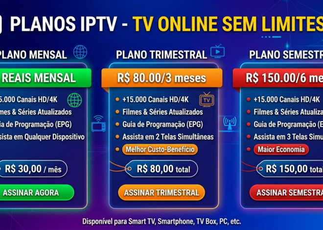 Escolha seu plano