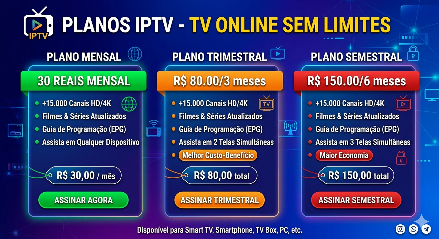 Escolha seu plano