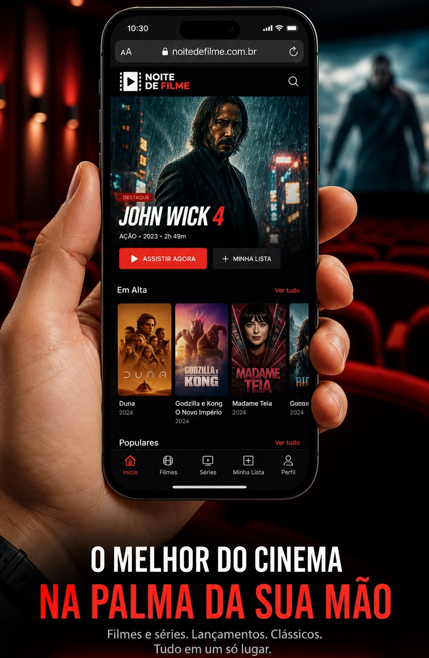 O melhor do entretenimento em um só lugar, sem travamentos! Acesse mais de 100 mil conteúdos entre filmes, séries, canais e jogos ao vivo com a máxima qualidade. Assista quando e onde quiser: na Smart TV, celular, TV Box ou computador.
